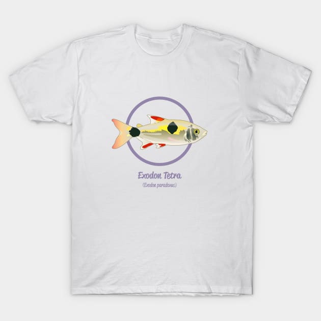 Exodon Tetra T-Shirt by Reefhorse